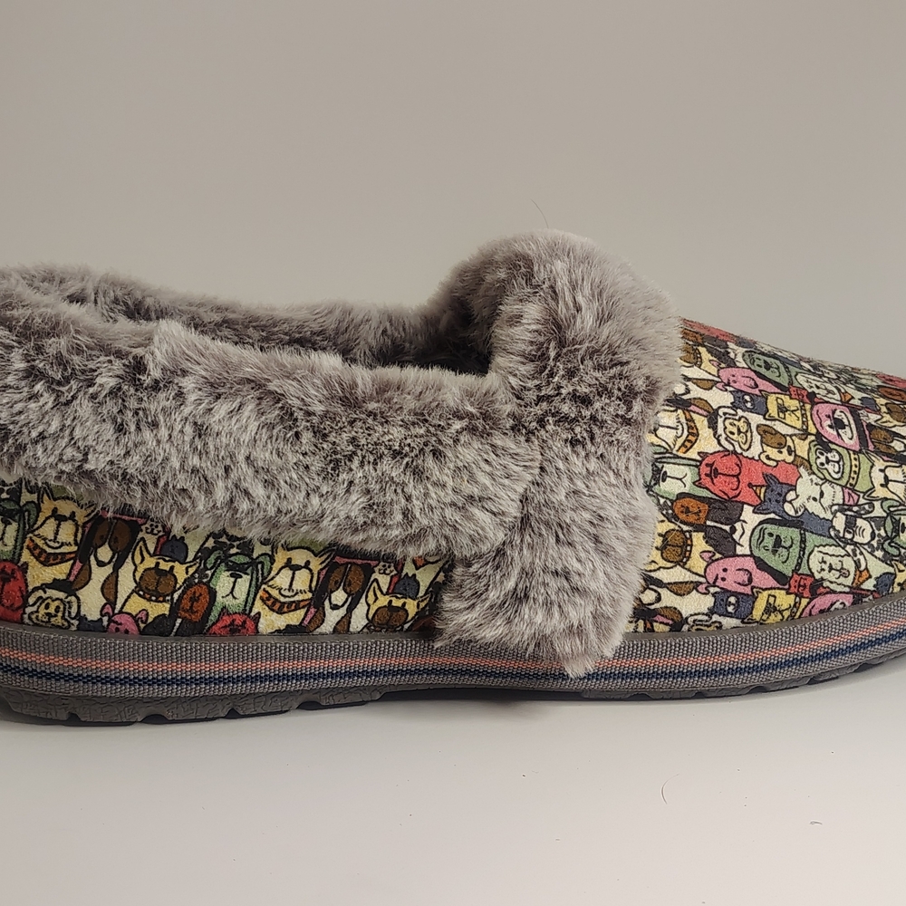 BOBS from Skechers Multicolor Furry Moccasins
